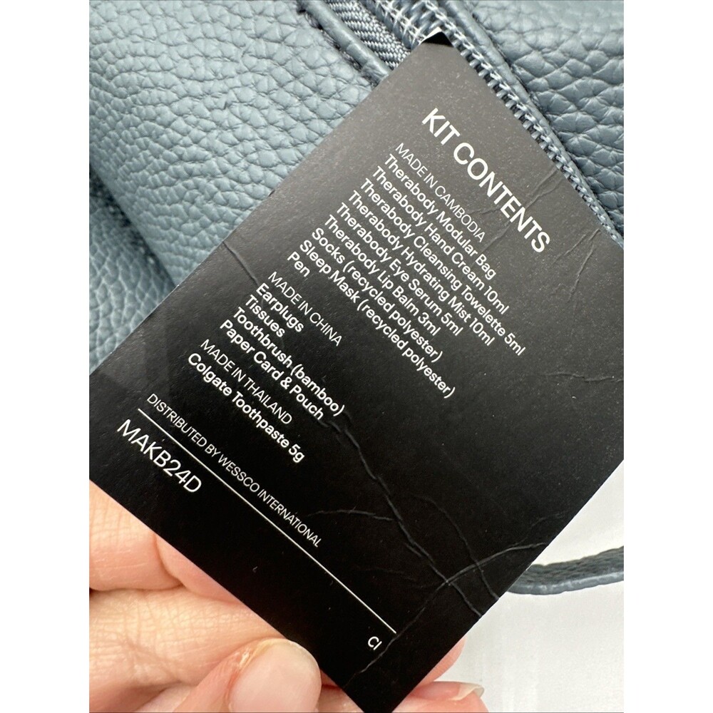 3 SEALED 2025 United Airlines THERABODY Polaris Amenity Kit Business First Class - Picture 3 of 3